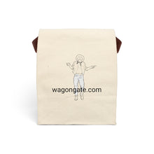 Load image into Gallery viewer, Canvas Lunch Bag With Strap