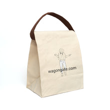 Load image into Gallery viewer, Canvas Lunch Bag With Strap
