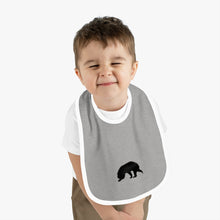 Load image into Gallery viewer, Baby Contrast Trim Jersey Bib

