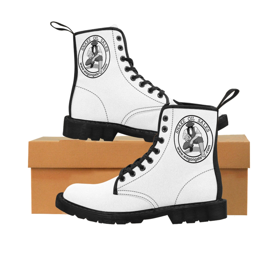 Men's Canvas Boots