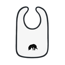Load image into Gallery viewer, Baby Contrast Trim Jersey Bib
