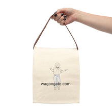 Load image into Gallery viewer, Canvas Lunch Bag With Strap
